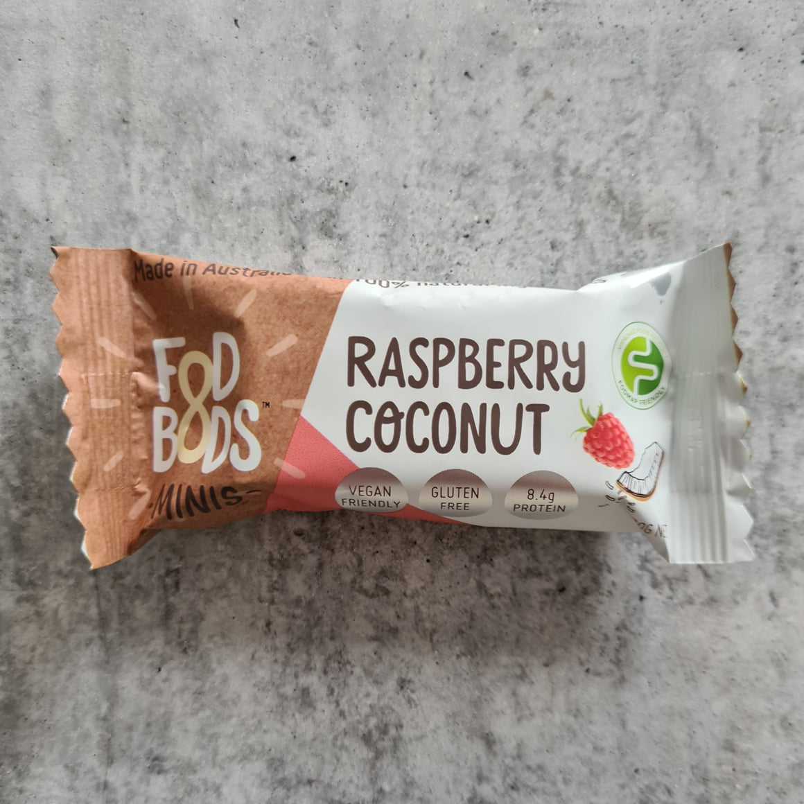 Fodbods - Raspberry Coconut Bar (30g) - Foddies